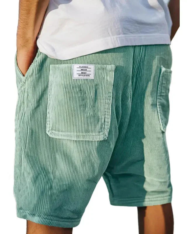 Ridgeline — Corduroy Cargo Shorts for Men