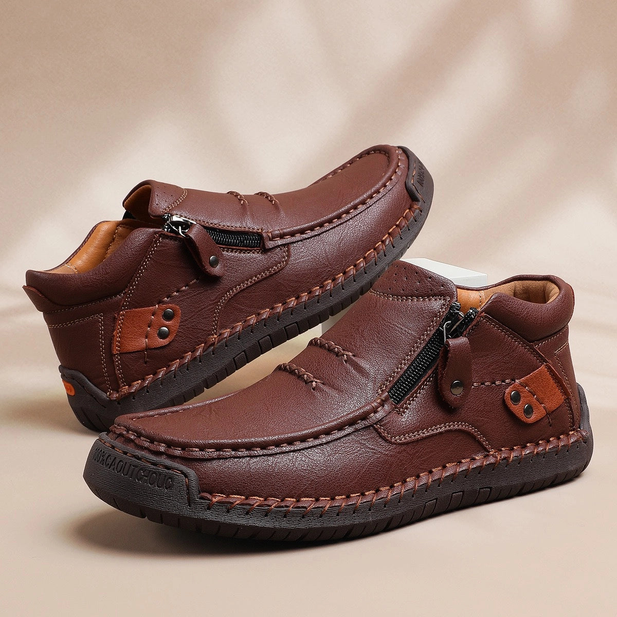 BARTON™ • Handcrafted Leather Shoes with Comfort and Character