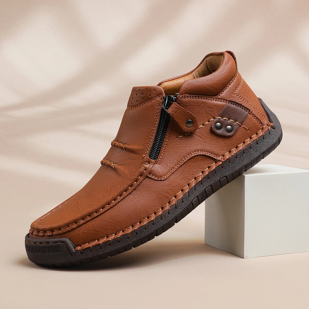 BARTON™ • Handcrafted Leather Shoes with Comfort and Character