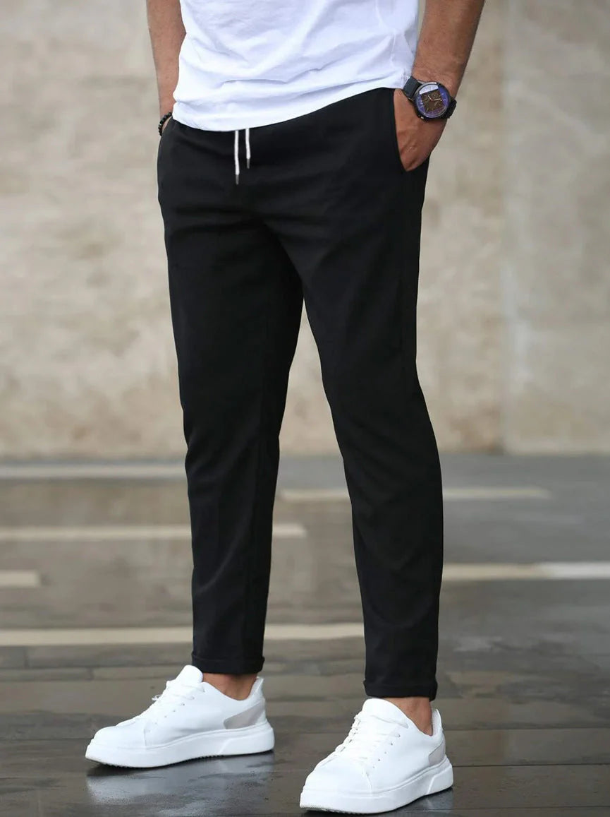 Jonas Lupi™ • Slim-Fit Casual Pants for Modern Men