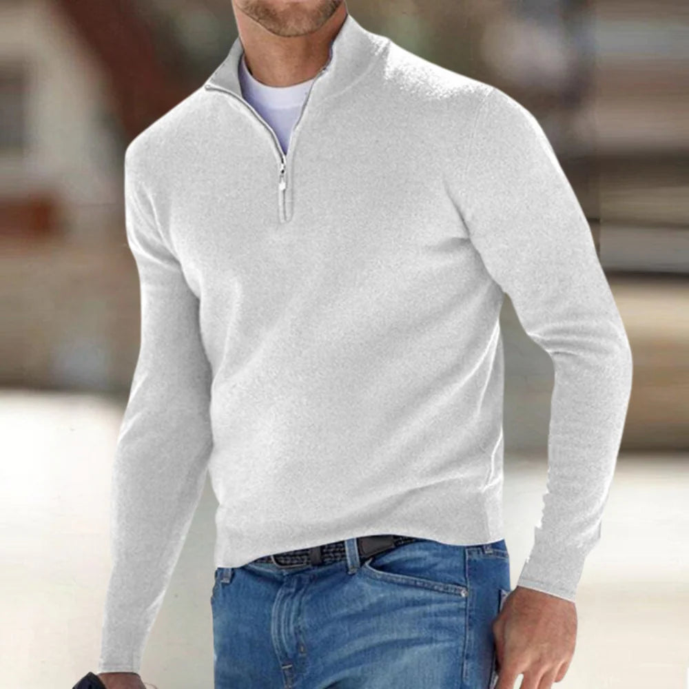 THE LUPI | Santous Zip-Up Sweater