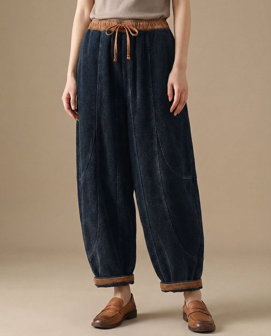 ZenWarm™ – Thermal fleece-lined harem pants