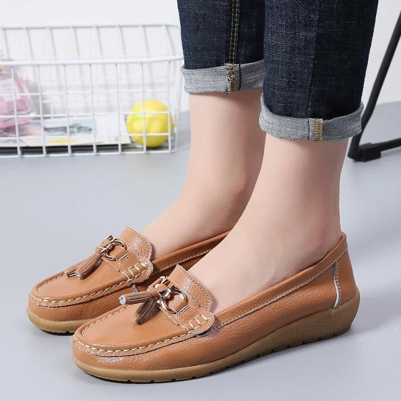 Orthopedic Leather Moccasin | Lupi