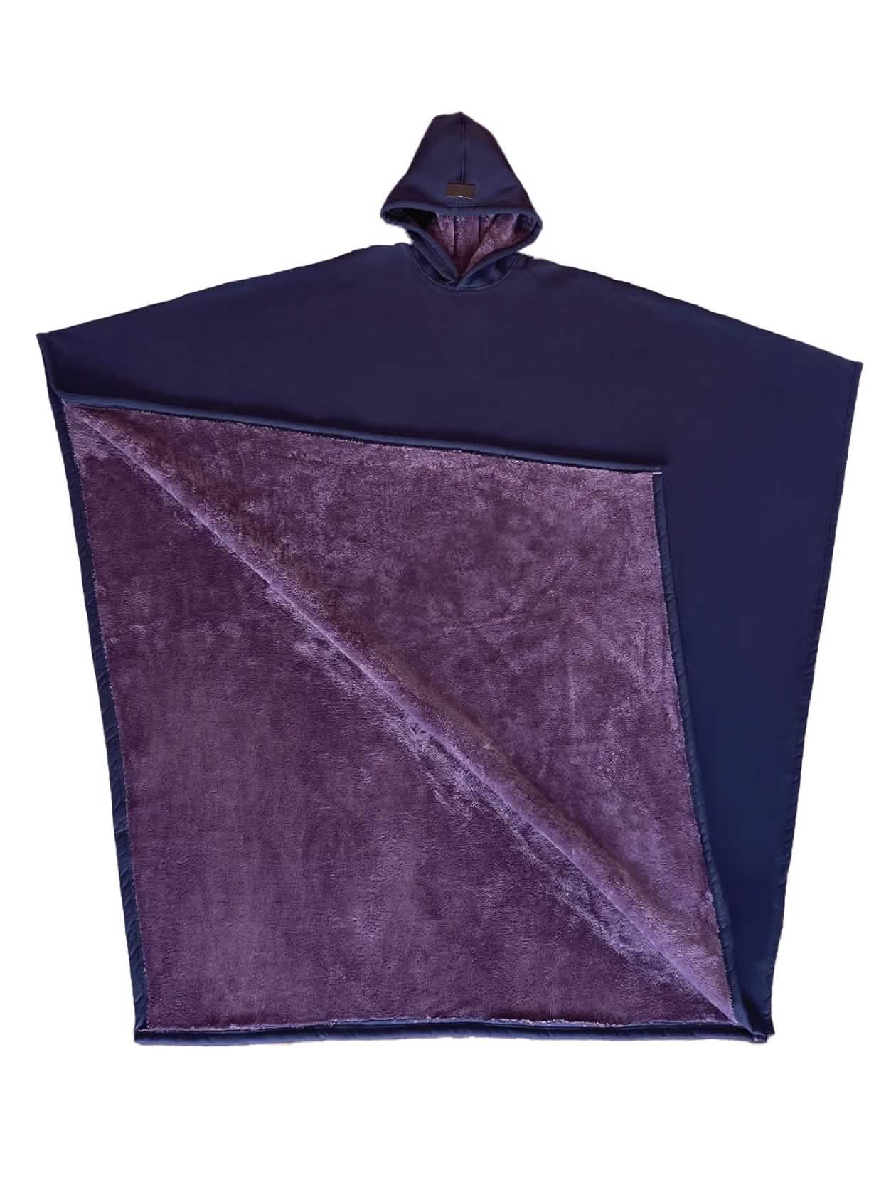 FleeceGuard™ – Ultra-Soft Thermal Hooded Cloak for Cozy Warmth