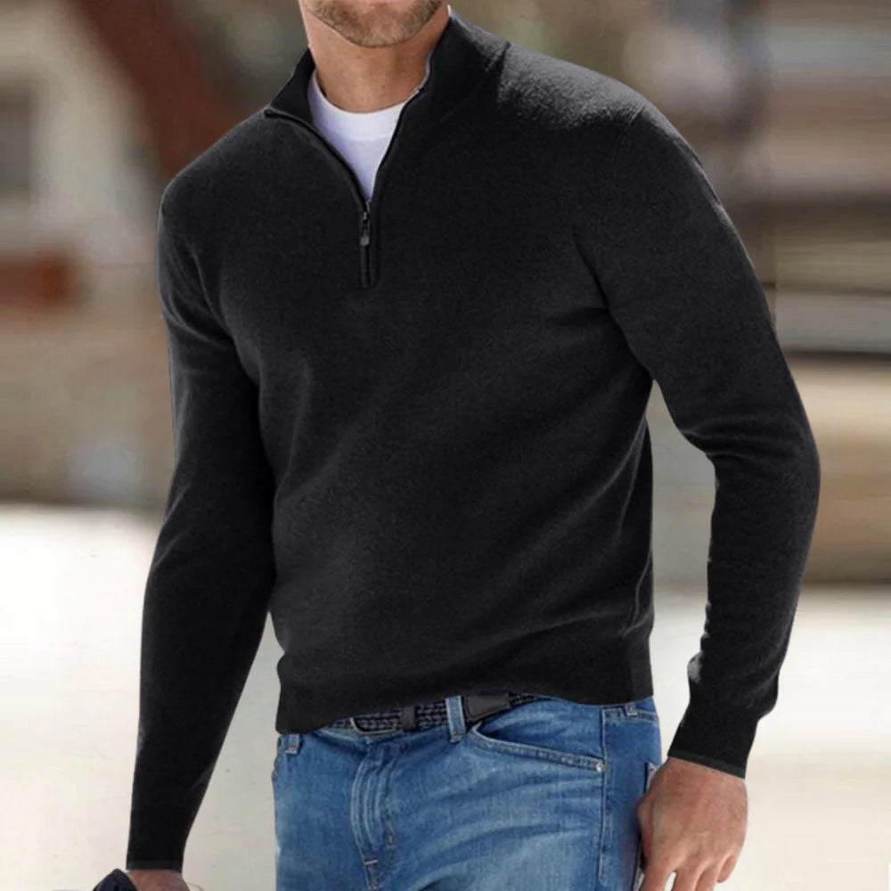 THE LUPI | Santous Zip-Up Sweater