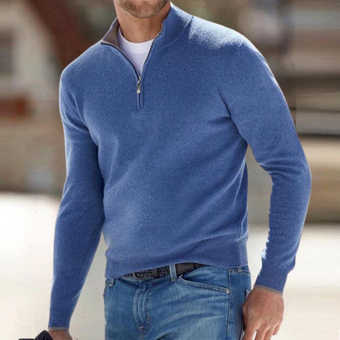 Santous Zip-Up Sweater | Lupi