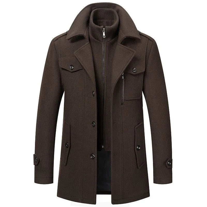 Peaky™ • Two-Piece Men’s Coat for Style and Warmth