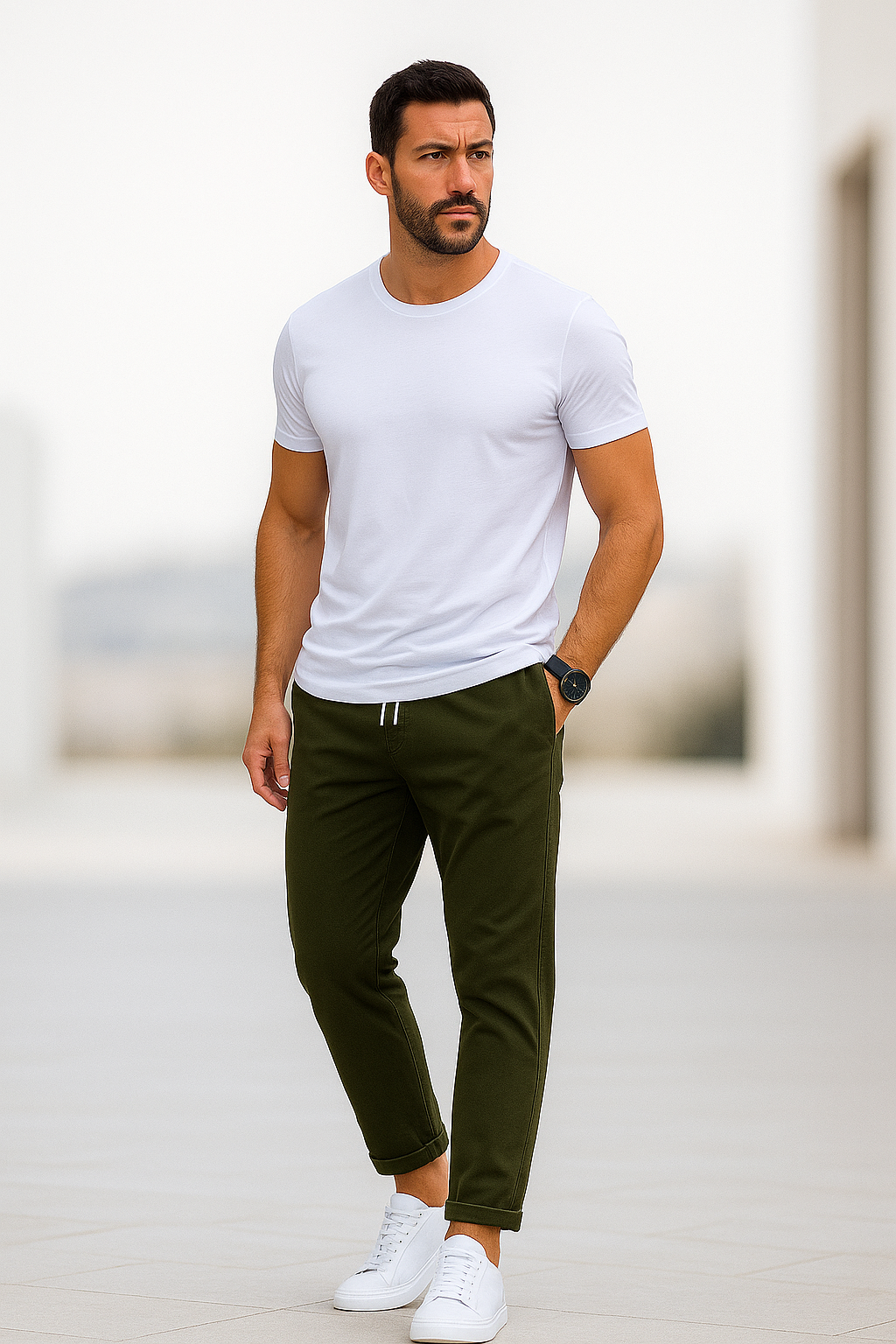 Jonas Lupi™ • Slim-Fit Casual Pants for Modern Men