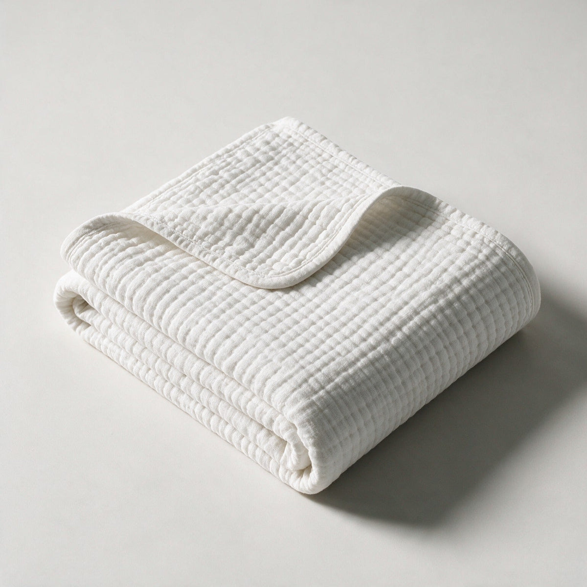 Linwood in White, folded