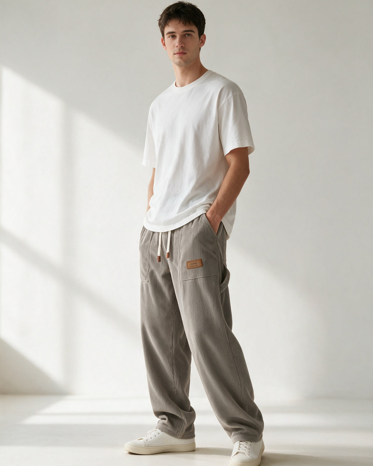 Marlow trousers, full look