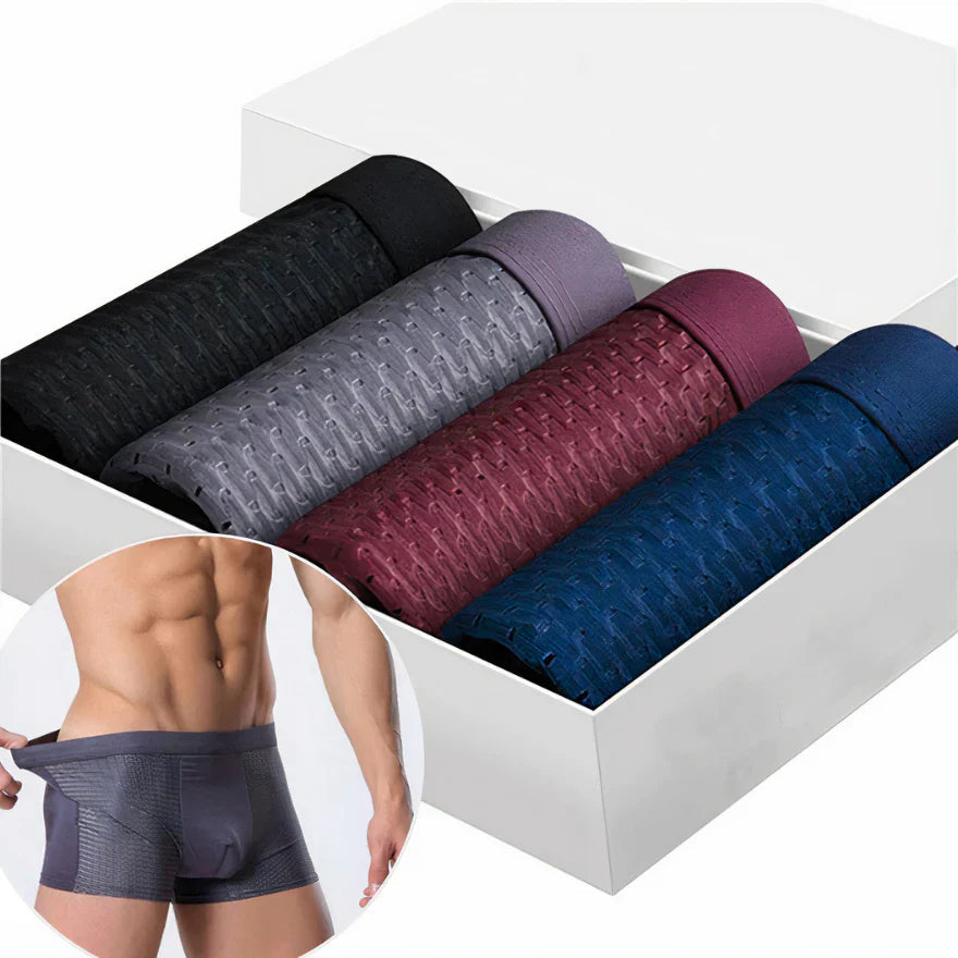 Bamboo Fiber Boxer Shorts • Lupi™