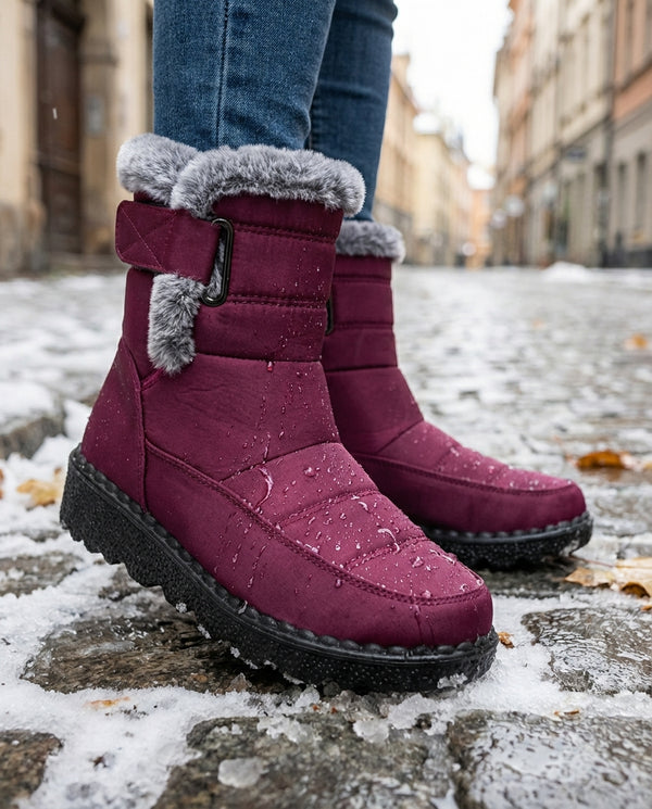 SnowLux™ – Fur-lined winter snow boots for everyday warmth