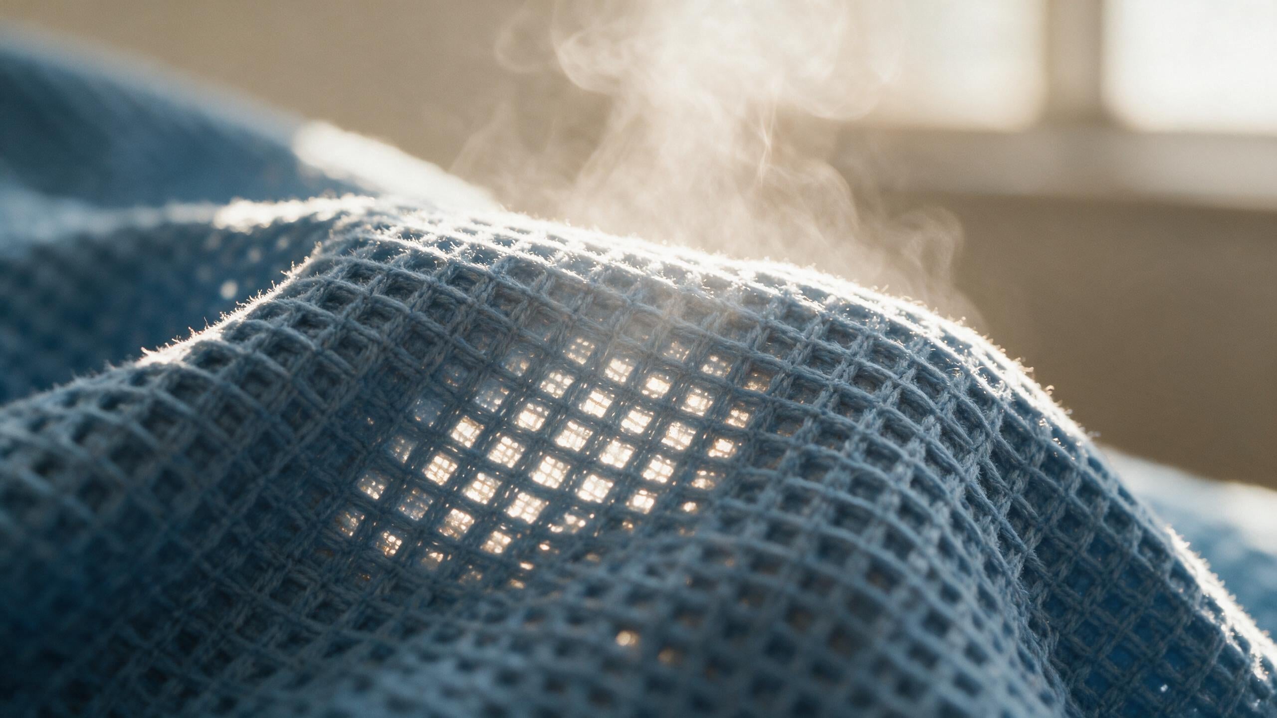 SoftLoom waffle knit breathability